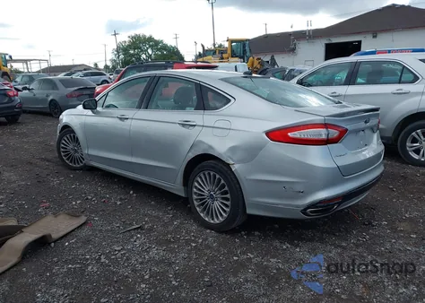 2014 Ford Fusion Titanium z USA, uszkodzony, nr VIN 3FA6P0K92ER174814